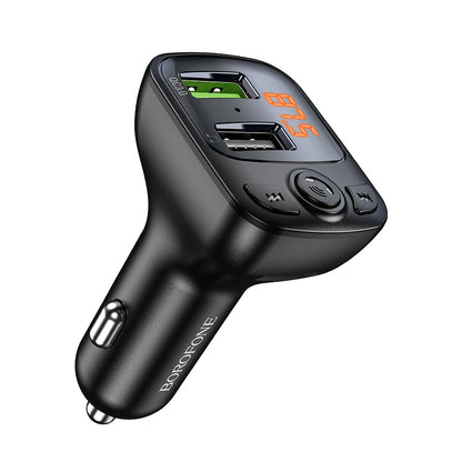 Modulator FM Bluetooth Borofone BC41 Eminency, 2 x USB-A - 1 x microSD