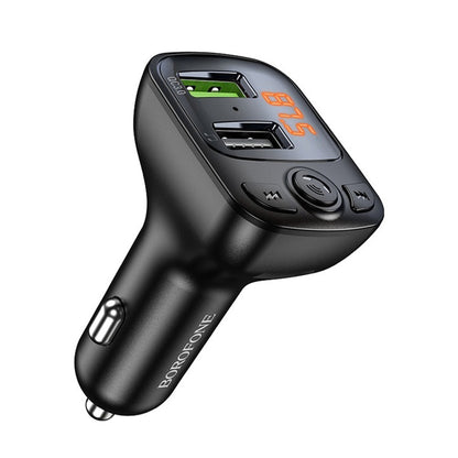 Modulator FM Bluetooth Borofone BC41 Eminency, 2 x USB-A - 1 x microSD