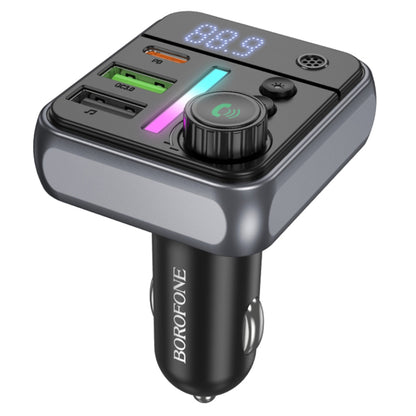 Modulator FM Bluetooth Borofone BC50 Ascenso, 2 x USB-A - 1 x USB-C