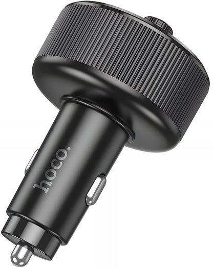 Modulator FM Bluetooth HOCO E82, 2 x USB-A - 1 x USB-C