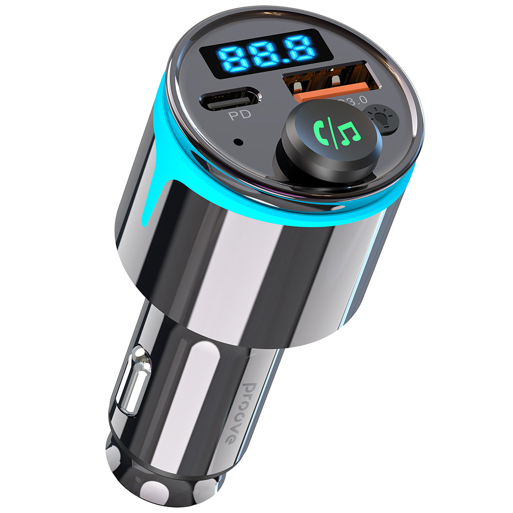 Modulator FM Bluetooth Proove, 1 x USB-A - 1 x USB-C FMNX30110001