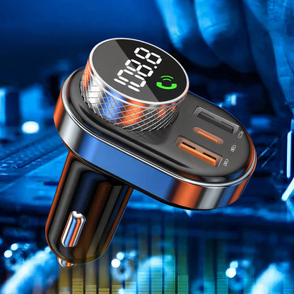 Modulator FM Bluetooth Proove, 2 x USB-A - 1 x USB-C - 1 x microSD FMSL30110001