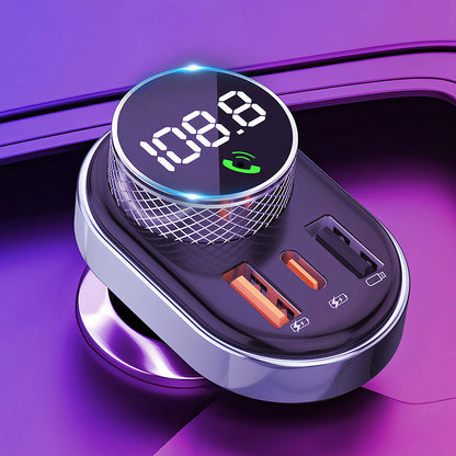 Modulator FM Bluetooth Proove, 2 x USB-A - 1 x USB-C - 1 x microSD FMSL30110001