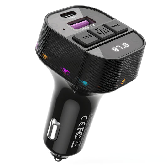 Modulator FM Bluetooth XO Design BCC17, 1 x USB-A - 1 x USB-C