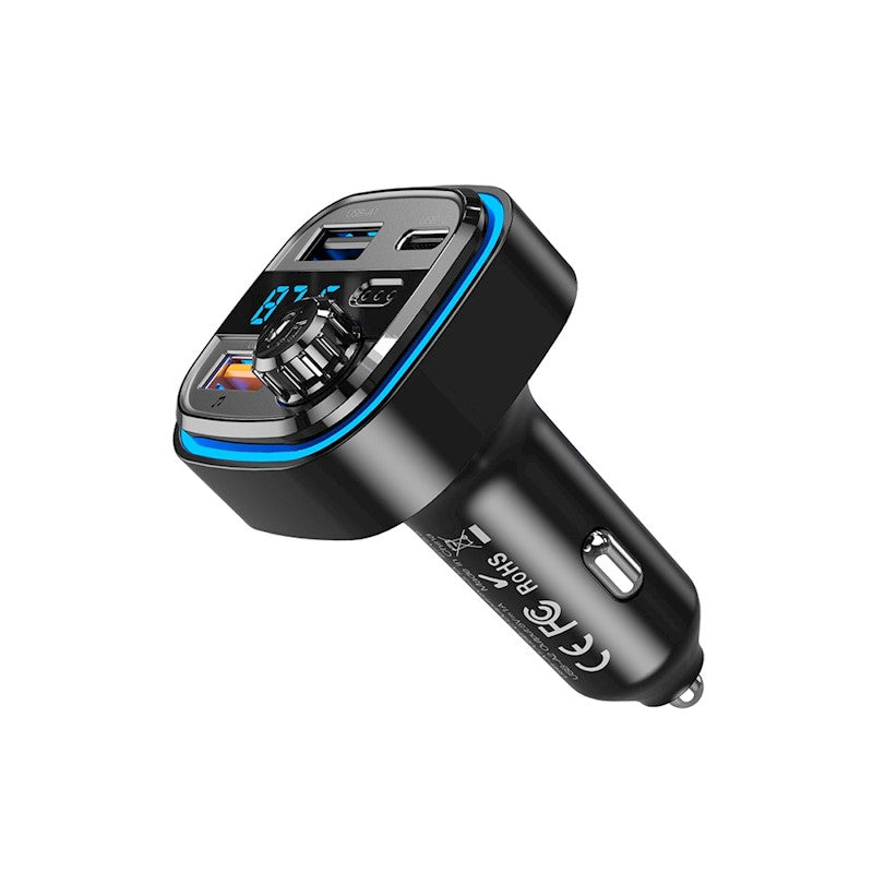 Modulator FM Bluetooth XO Design BCC08, 2 x USB-A - 1 x USB-C