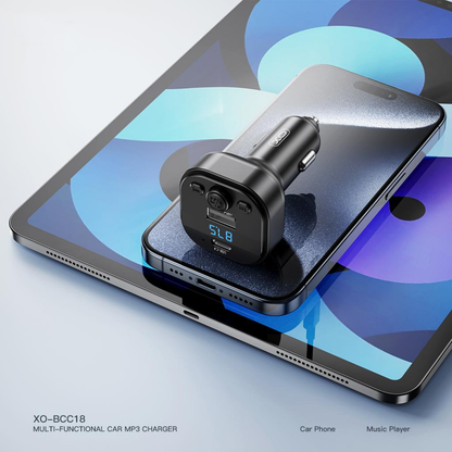 Modulator FM Bluetooth XO Design BCC18, 1 x USB-A - 1 x USB-C