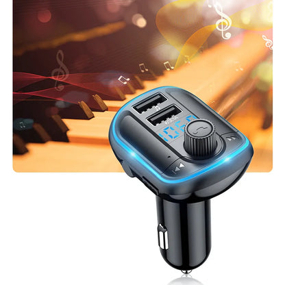 Modulator FM Bluetooth Yesido Y44, 2 x USB-A - 1 x microSD