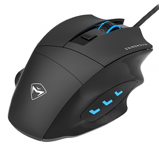 Mouse Gaming Wired USB Machenike M3, RGB, 3200DPI, Negru