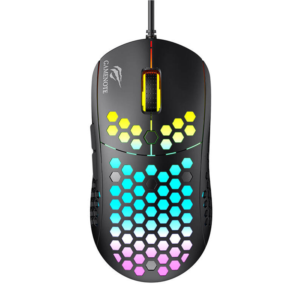 Mouse Gaming Wired USB HAVIT MS1032, RGB, 800DPI - 6400DPI, Negru