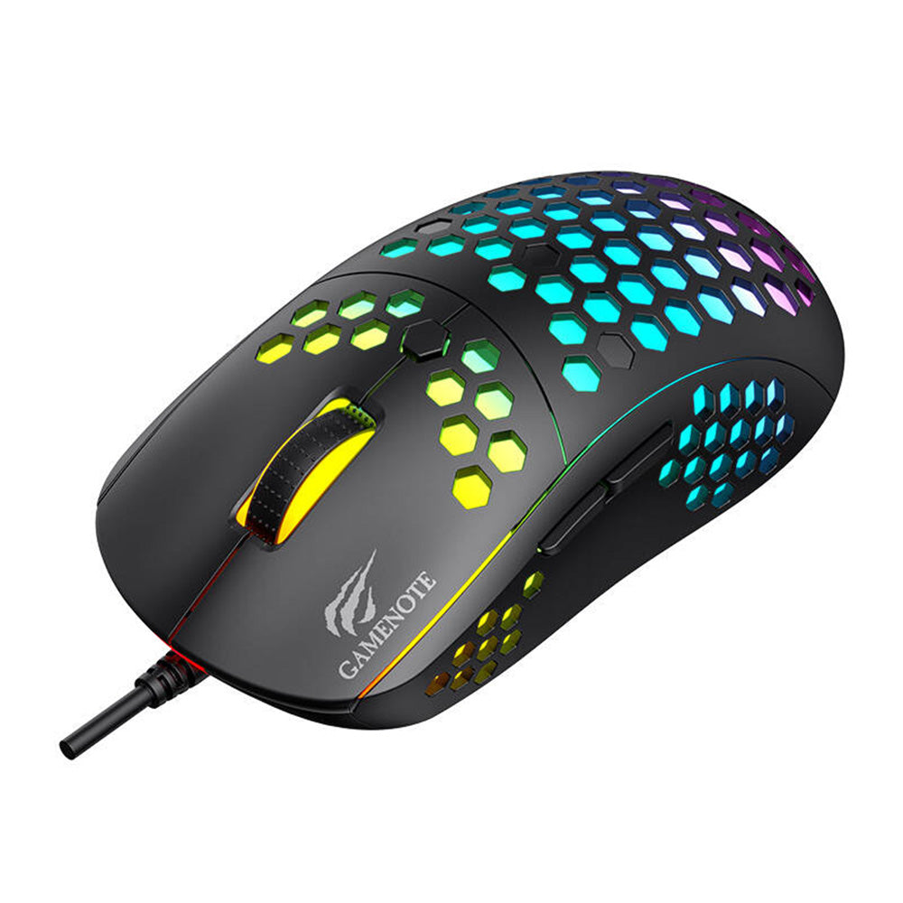 Mouse Gaming Wired USB HAVIT MS1032, RGB, 800DPI - 6400DPI, Negru
