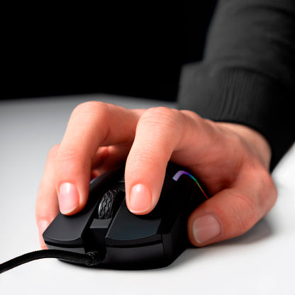 Mouse Gaming Wired USB Proove Assembler, RGB, 12400DPI, Negru CMAS00000101