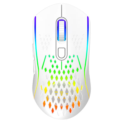 Mouse Gaming Wireless Proove Buzz, RGB, 800DPI - 4800DPI, Alb WMBU00022402