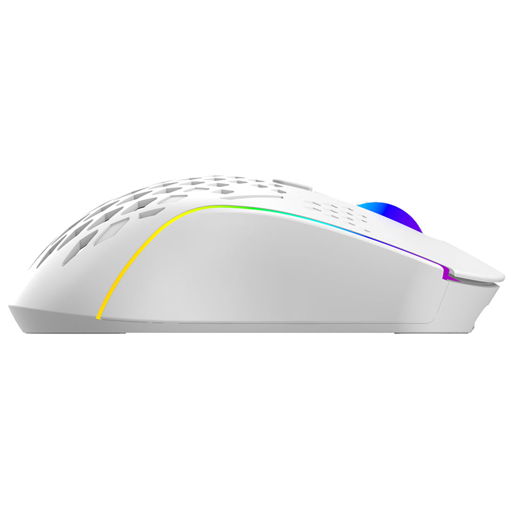 Mouse Gaming Wireless Proove Buzz, RGB, 800DPI - 4800DPI, Alb WMBU00022402