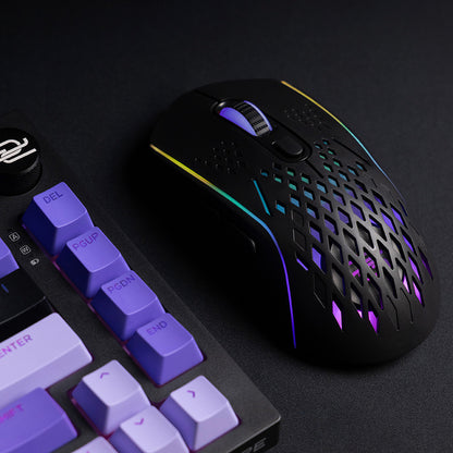 Mouse Gaming Wireless Proove Buzz, RGB, 800DPI - 4800DPI, Alb WMBU00022402