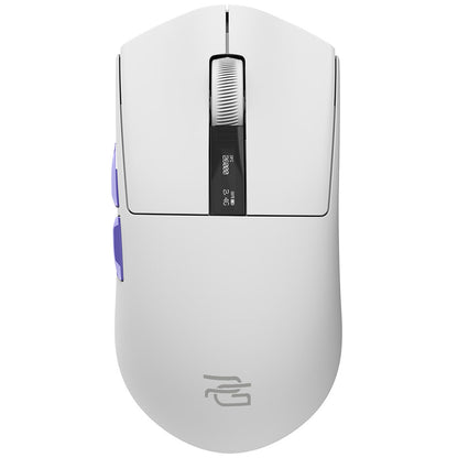 Mouse Gaming Wireless Proove Jester, 800DPI - 26000DPI, Afisaj OLED, Alb WMJS00022002