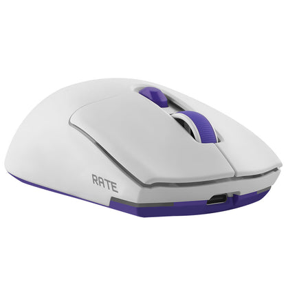 Mouse Gaming Wireless Proove Rate Special Edition, 800DPI - 12000DPI, Alb CMRTWRS03002