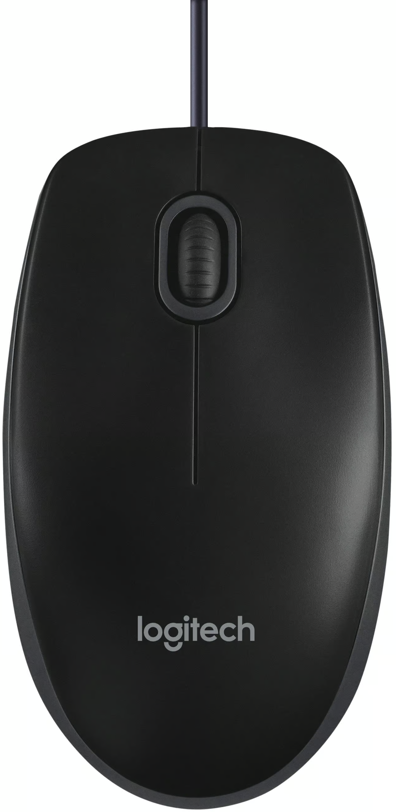 Mouse Wired USB Logitech B100, 1000DPI, Negru 910-003357