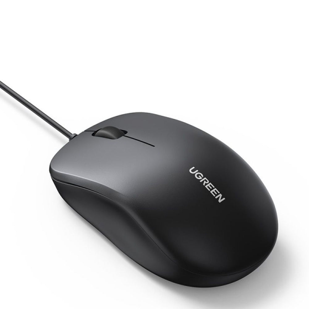 Mouse Wired USB UGREEN MU007, 1200DPI, 1.5m, Negru