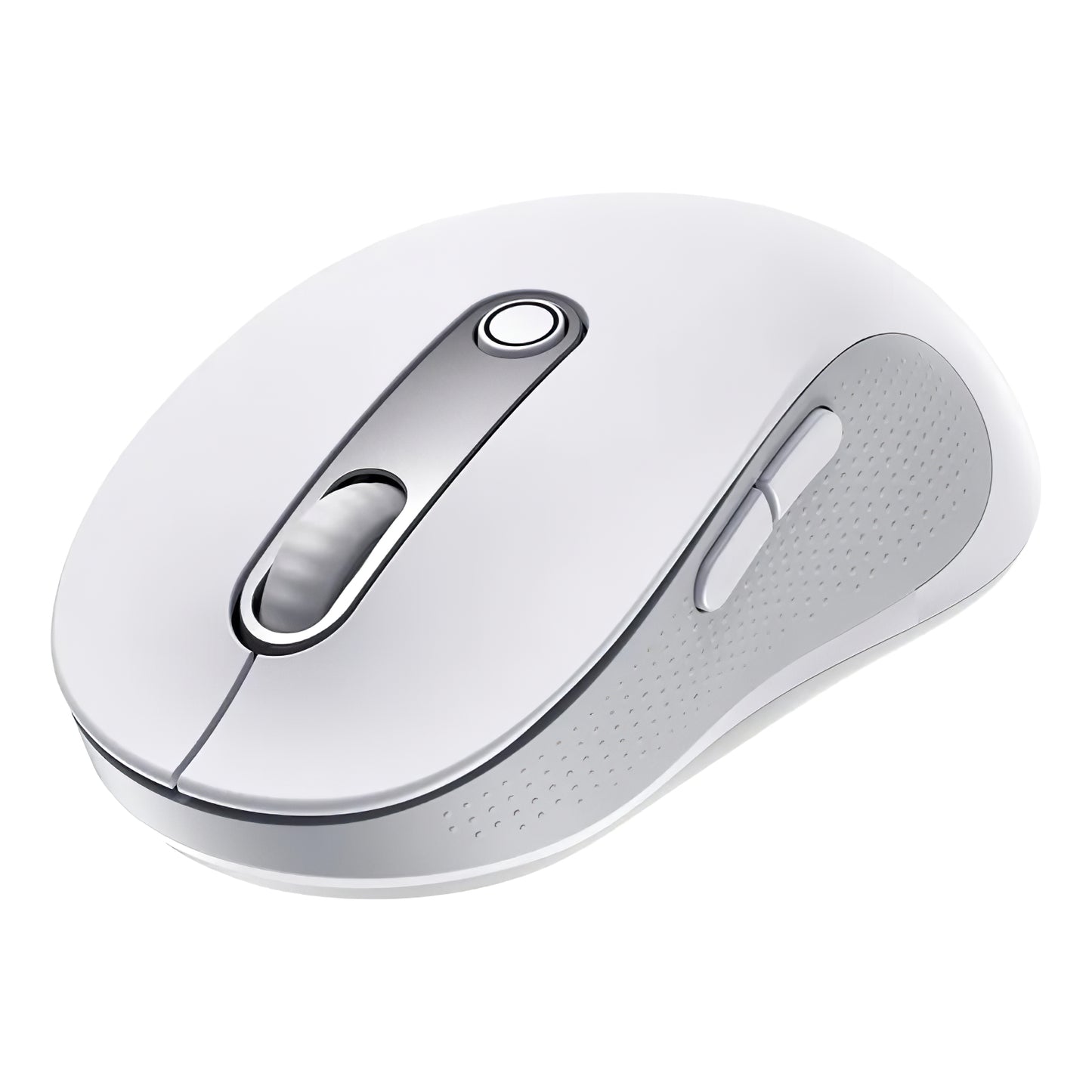 Mouse Wireless Baseus F02, 4000DPI, BT / Wi-Fi, Alb B01055505211-01