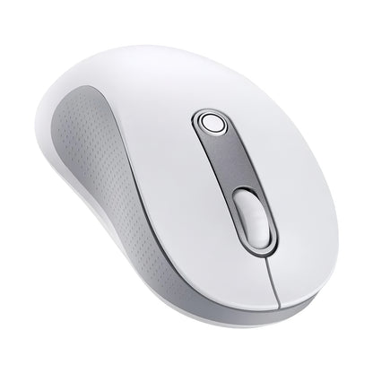 Mouse Wireless Baseus F02, 4000DPI, BT / Wi-Fi, Alb B01055505211-01