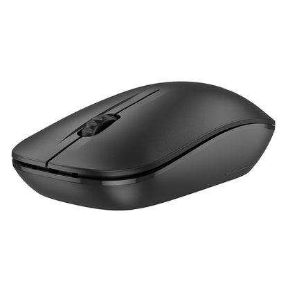 Mouse Wireless Borofone BG14 Planet, 1000DPI, BT / Wi-Fi, Negru