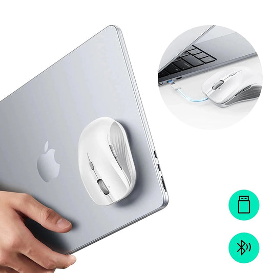 Mouse Wireless ESR MagMouse, 800DPI - 4800DPI, Alb