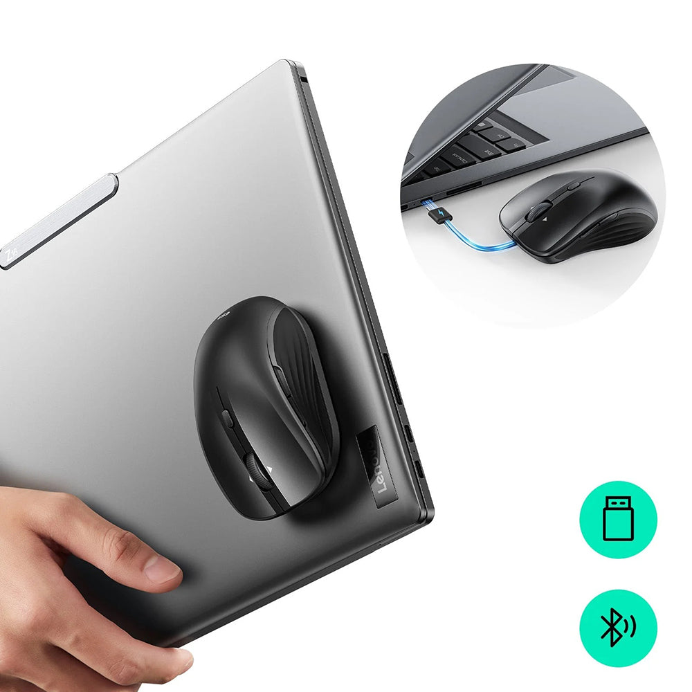 Mouse Wireless ESR MagMouse, 800DPI - 4800DPI, Negru