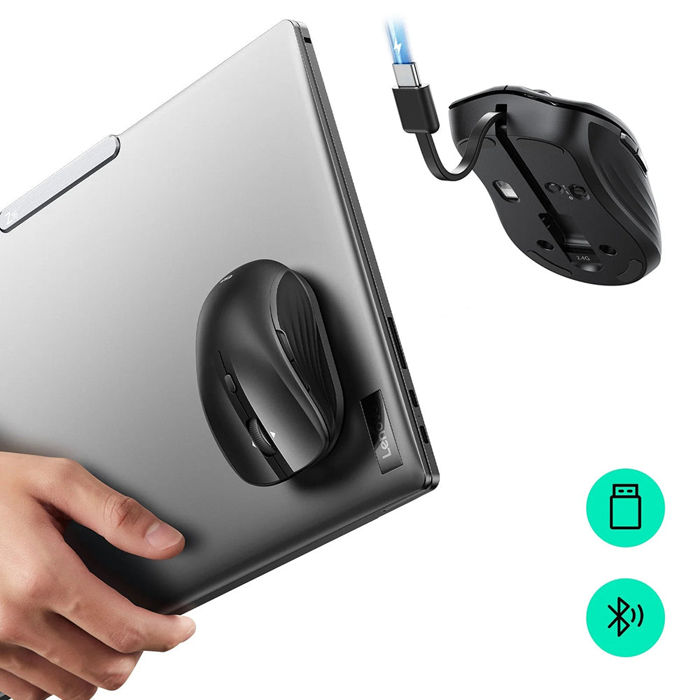 Mouse Wireless ESR MagMouse, 800DPI - 4800DPI, Negru