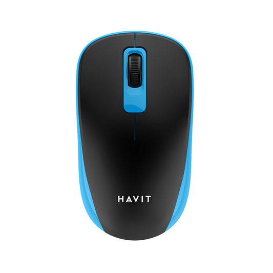 Mouse Wireless HAVIT MS626GT, 1200DPI, Negru Albastru