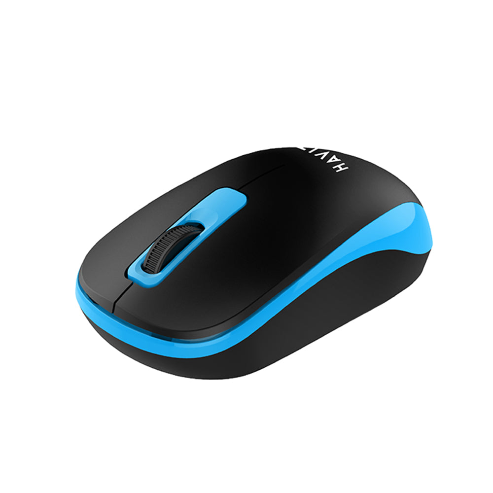 Mouse Wireless HAVIT MS626GT, 1200DPI, Negru Albastru