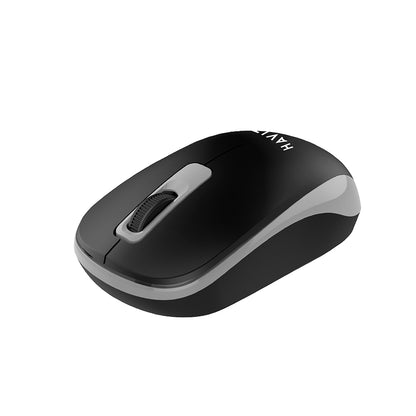 Mouse Wireless HAVIT MS626GT, 1200DPI, Negru Gri