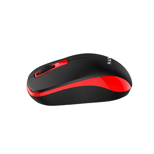 Mouse Wireless HAVIT MS626GT, 1200DPI, Negru Rosu