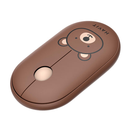 Mouse Wireless HAVIT MS75GT Pro, 1600DPI, Maro