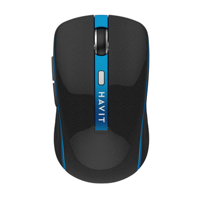 Mouse Wireless HAVIT MS951GT, 1000DPI - 1600DPI, Negru Albastru