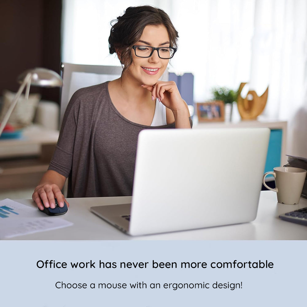 Mouse Wireless HAVIT MS989GT, 800DPI - 1600DPI, Negru Albastru