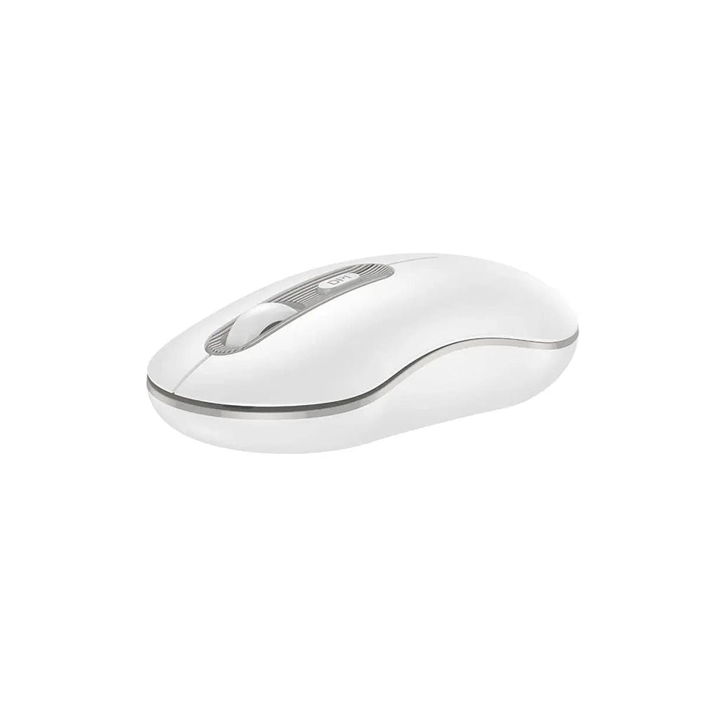 Mouse Wireless HOCO GM21, 1600DPI, Alb