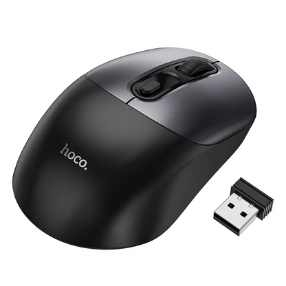 Mouse Wireless HOCO GM28, 1600DPI, Gri