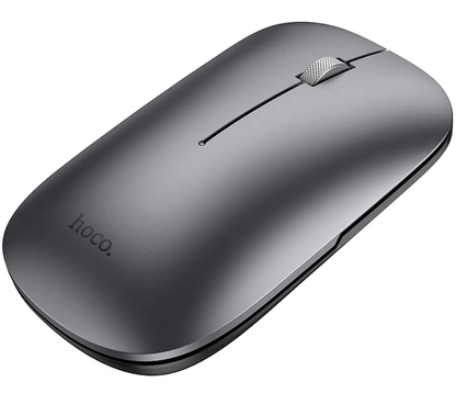 Mouse Wireless HOCO GM43, 1600DPI, BT / Wi-Fi, Gri