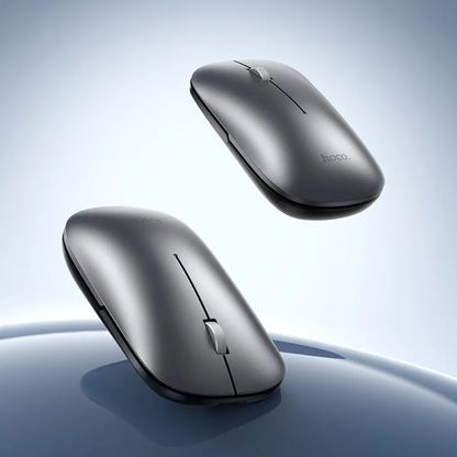 Mouse Wireless HOCO GM43, 1600DPI, BT / Wi-Fi, Gri