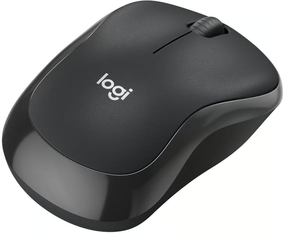 Mouse Wireless Logitech M240 Silent, 1000DPI, Negru 910-007119