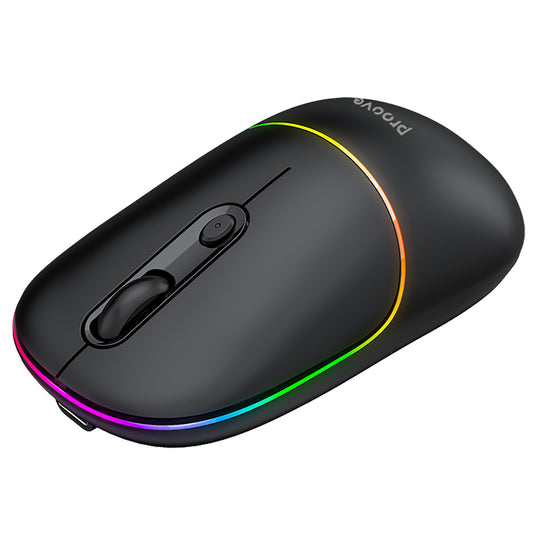 Mouse Wireless Proove Blink, RGB, 800DPI - 1600DPI, BT / Wi-Fi, Negru WMBL00002001