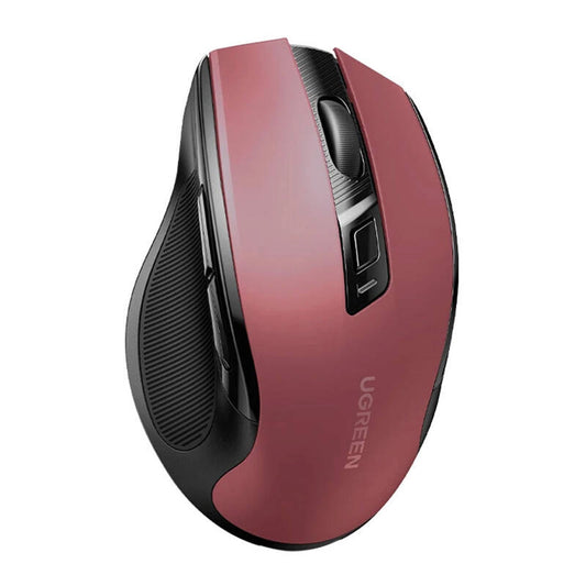 Mouse Wireless UGREEN MU006, 4000DPI, Rosu