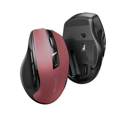 Mouse Wireless UGREEN MU006, 4000DPI, Rosu