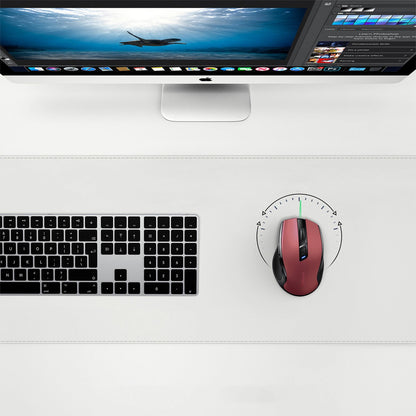 Mouse Wireless UGREEN MU006, 4000DPI, Rosu