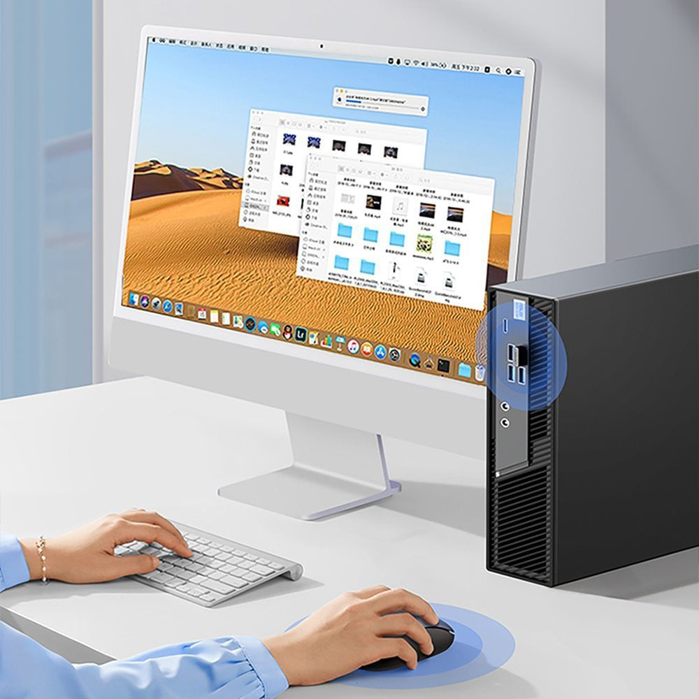 Mouse Wireless UGREEN MU105, 2400DPI, Bleumarin