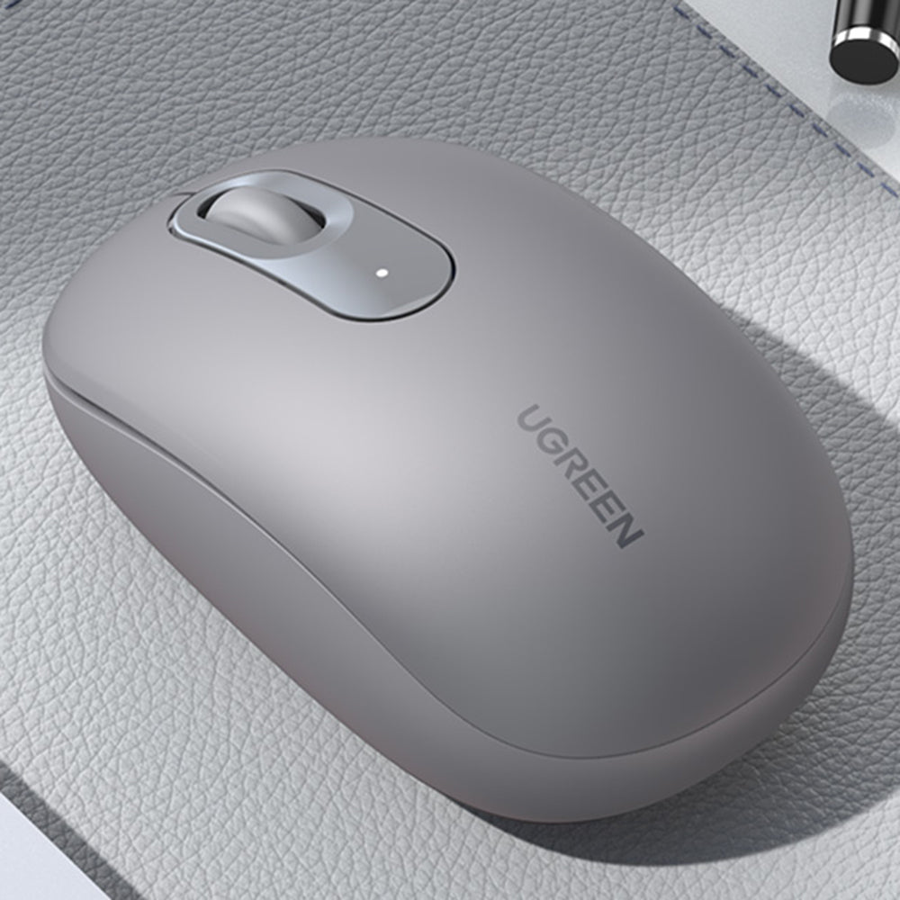 Mouse Wireless UGREEN MU105, 2400DPI, Gri