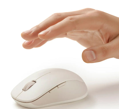 Mouse Wireless Xiaomi Dual-mode 2, 1200DPI, BT / Wi-Fi, Alb BHR8849GL