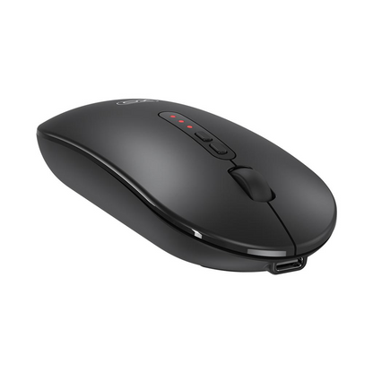 Mouse Wireless XO Design M13 Silent Tri-mode, 1600DPI, BT / Wi-Fi, Negru