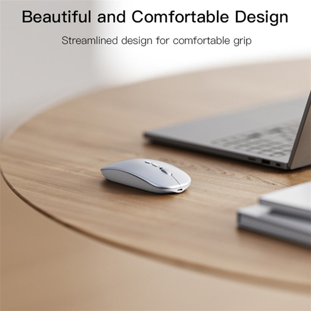 Mouse Wireless Yesido KB15, 800DPI - 1600DPI, Argintiu