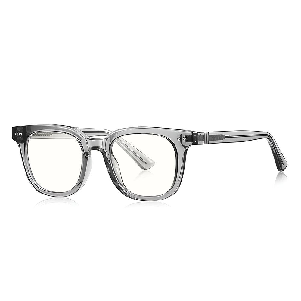 Ochelari De Calculator Barbati Techsuit 2229, Anti-Blue Light, Gri